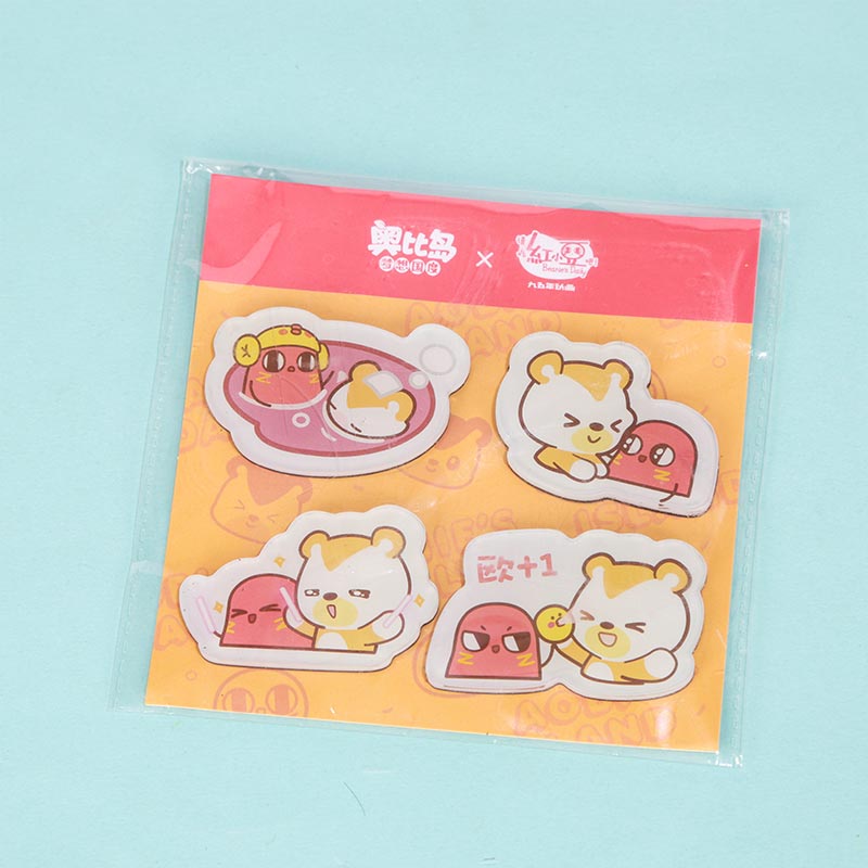 Cute Anime Acrylic Fridge Magnets